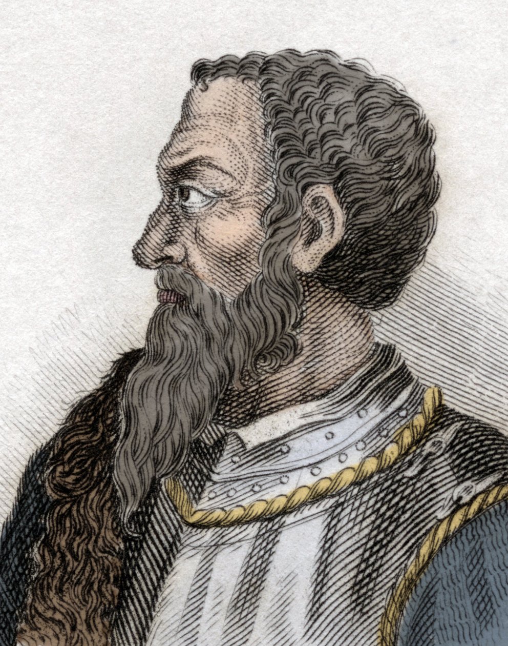 Andrea Dorian (1466-1560), italialaisen warmanin muotokuva. tekijältä Unknown artist