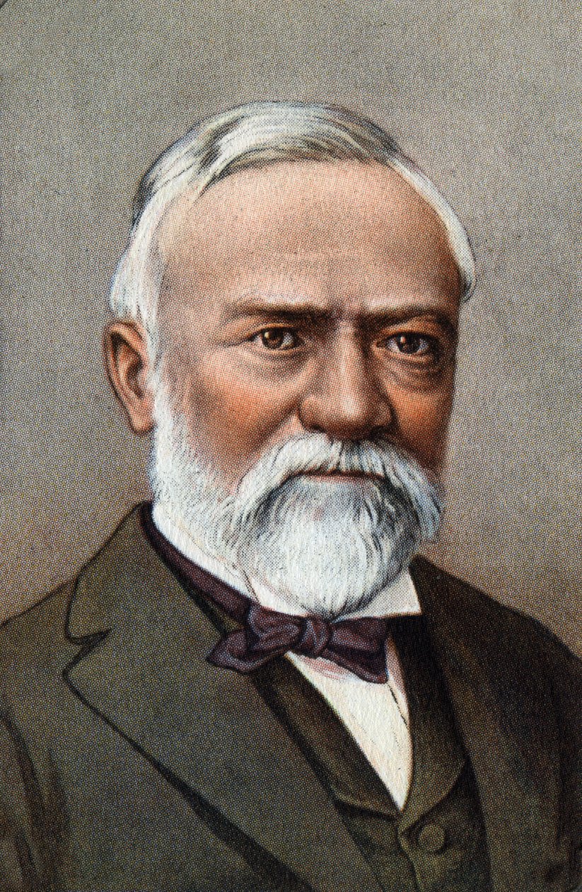 Andrew Carnegien muotokuva . tekijältä Unknown Artist