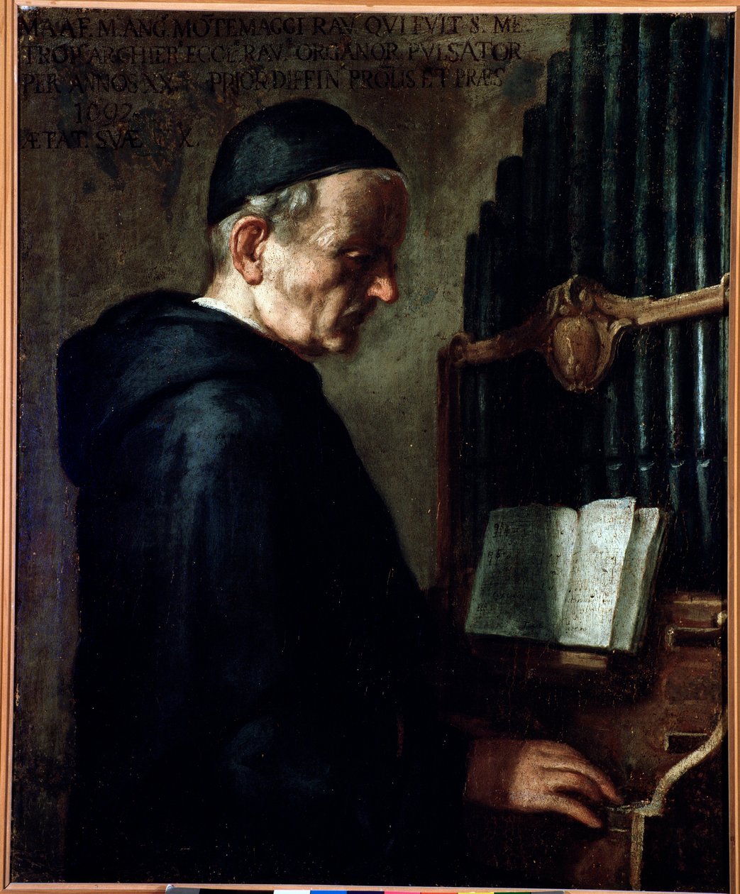 Angelo Montemaggin (Motemaggi) muotokuva (maalaus tekijältä Unknown artist
