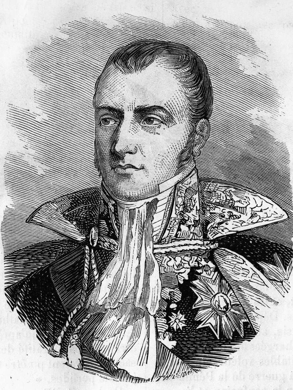 Rovigon herttua (1774-1833), ranskalaisen kenraalin ja poliitikon Anne Jean Marie René SAVARYn muotokuva. tekijältä Unknown artist