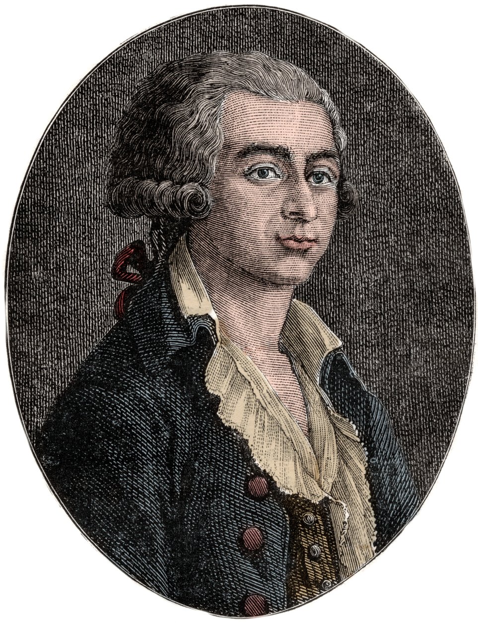 Antoine Joseph Gorsasin (1752-1793) muotokuva ranskalaisesta toimittajasta ja poliitikosta - Antoine-Joseph Gorsas tekijältä Unknown artist
