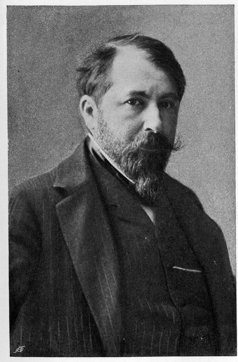 Arthur Schnitzlerin (1862-1931), itävaltalaisen juutalaisen kirjailijan ja lääkärin muotokuva. tekijältä Unknown artist