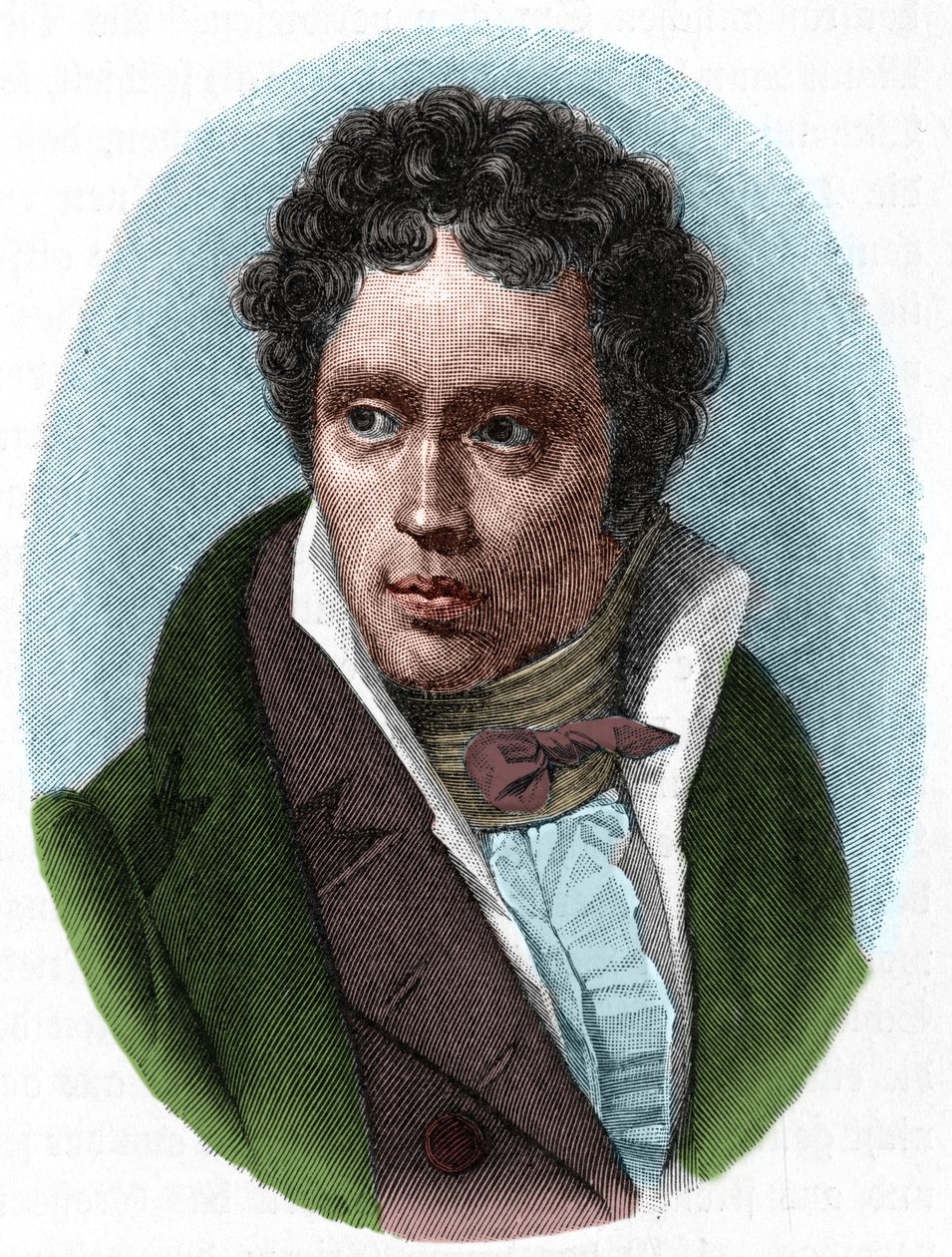 Muotokuva Arthur Schopenhauerista, saksalaisesta filosofista (1788-1860). tekijältä Unknown artist