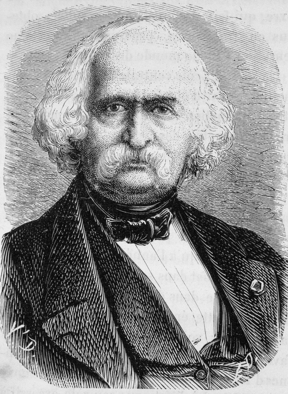 Muotokuva rakennusinsinööri Auguste Perdonnet
