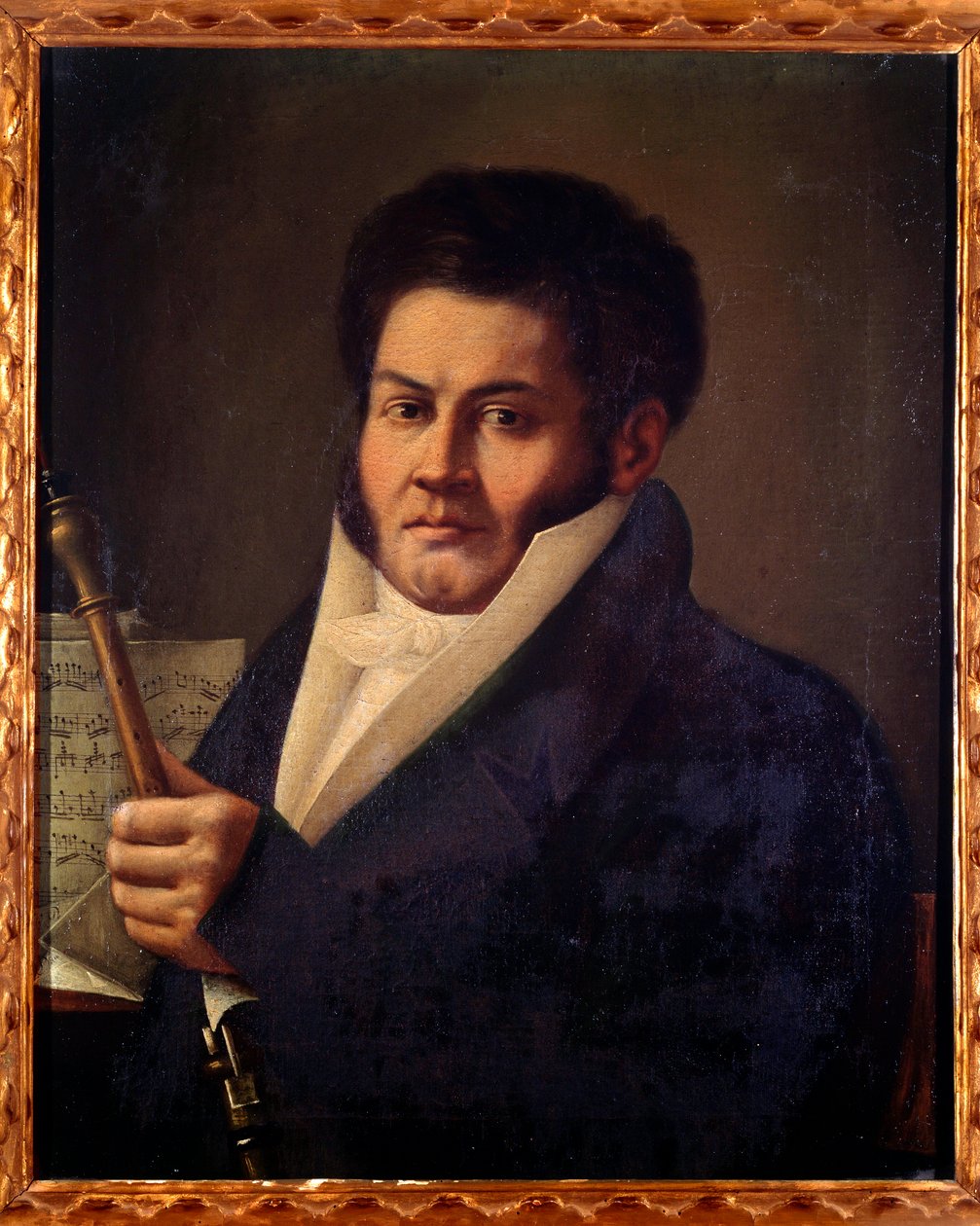 Baldassare Centronin muotokuva, italialainen oboisti (maalaus tekijältä Unknown artist