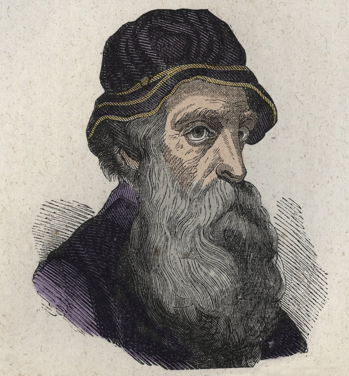 Benvenuto Cellinin muotokuva, italialainen renessanssin kuvanveistäjä, kultaseppä, kuvanveistäjä ja kirjailija 1500-1571 tekijältä Unknown artist