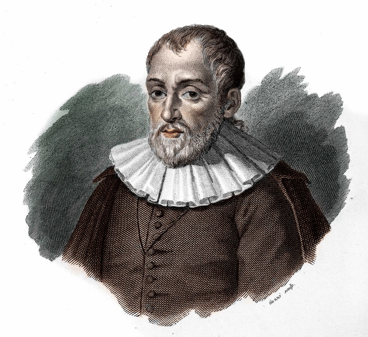 Bernardino Telesion muotokuva. Humanisti tekijältä Unknown artist