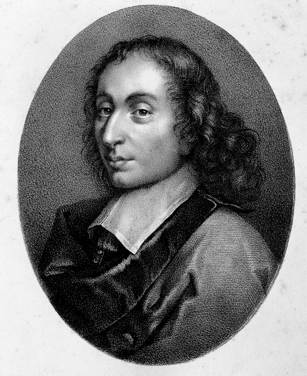 Blaise Pascalin muotokuva (1623 - 1662) tekijältä Unknown artist