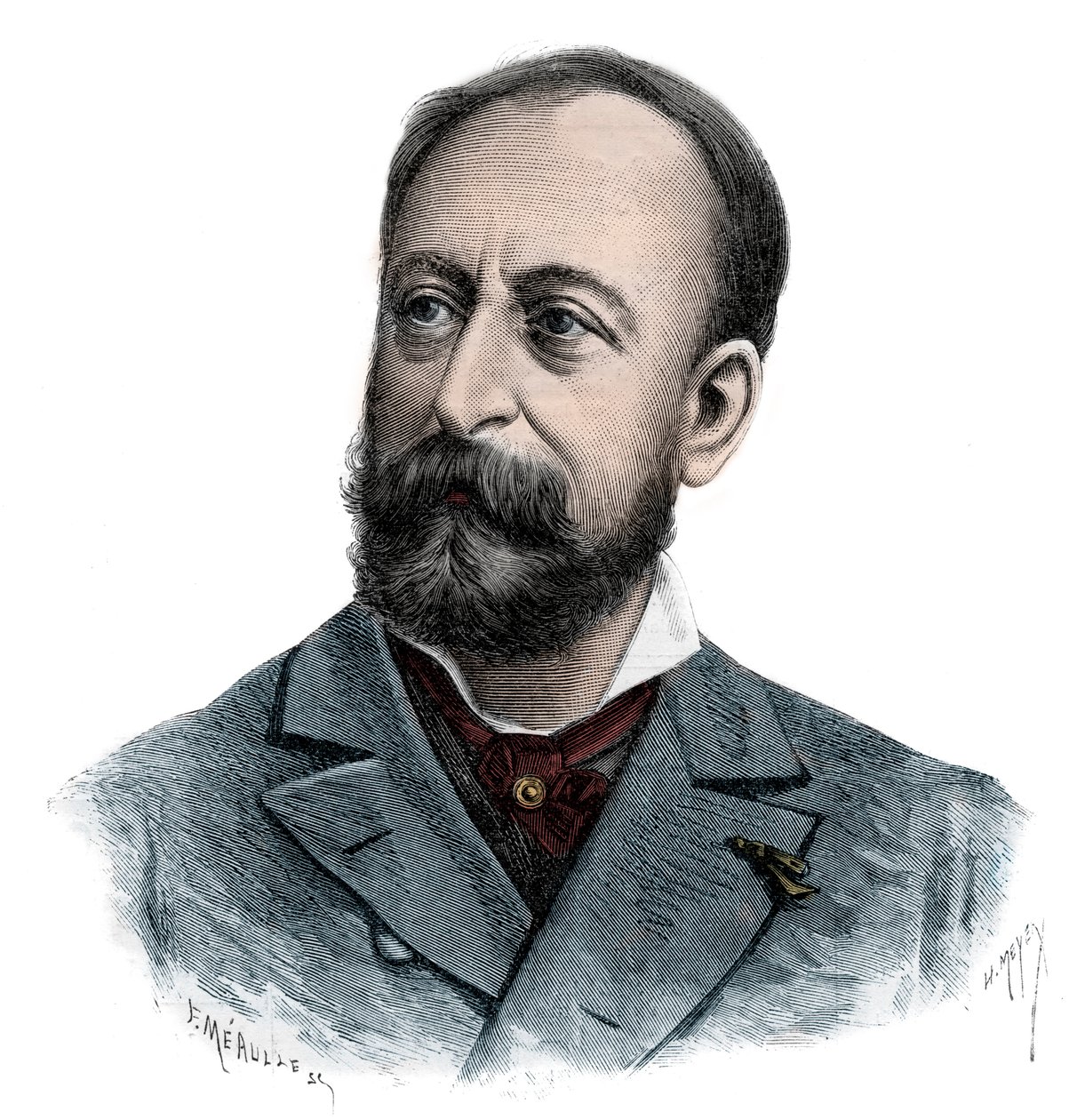 Camille Saint-Saensin muotokuva (Saint Saens tekijältä Unknown artist