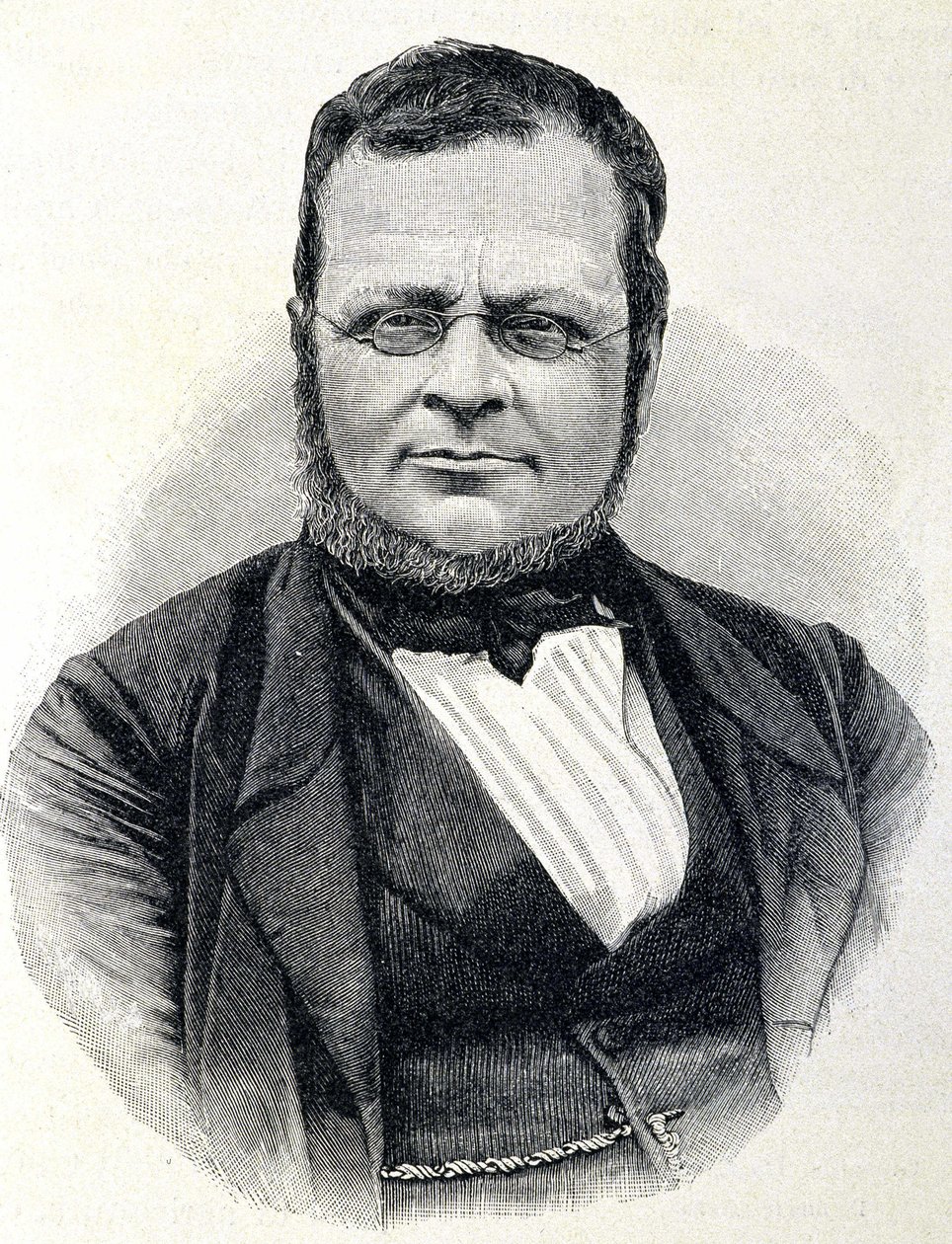 Camillo Benson, Cavourin kreivi (1810-1861), Italian valtiomiehen muotokuva vuoden 1860 valokuvan jälkeen tekijältä Unknown artist
