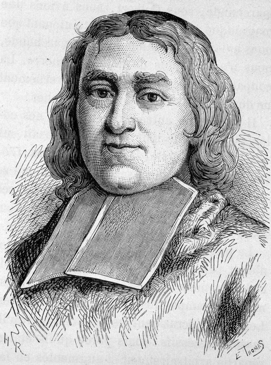 Kardinaali Fleury (1653 - 1743) muotokuva (André Hercule de Fleury). Kaiverrus 1800-luvun lopusta H. Martinin teokseen "Histoire de France". tekijältä Unknown artist