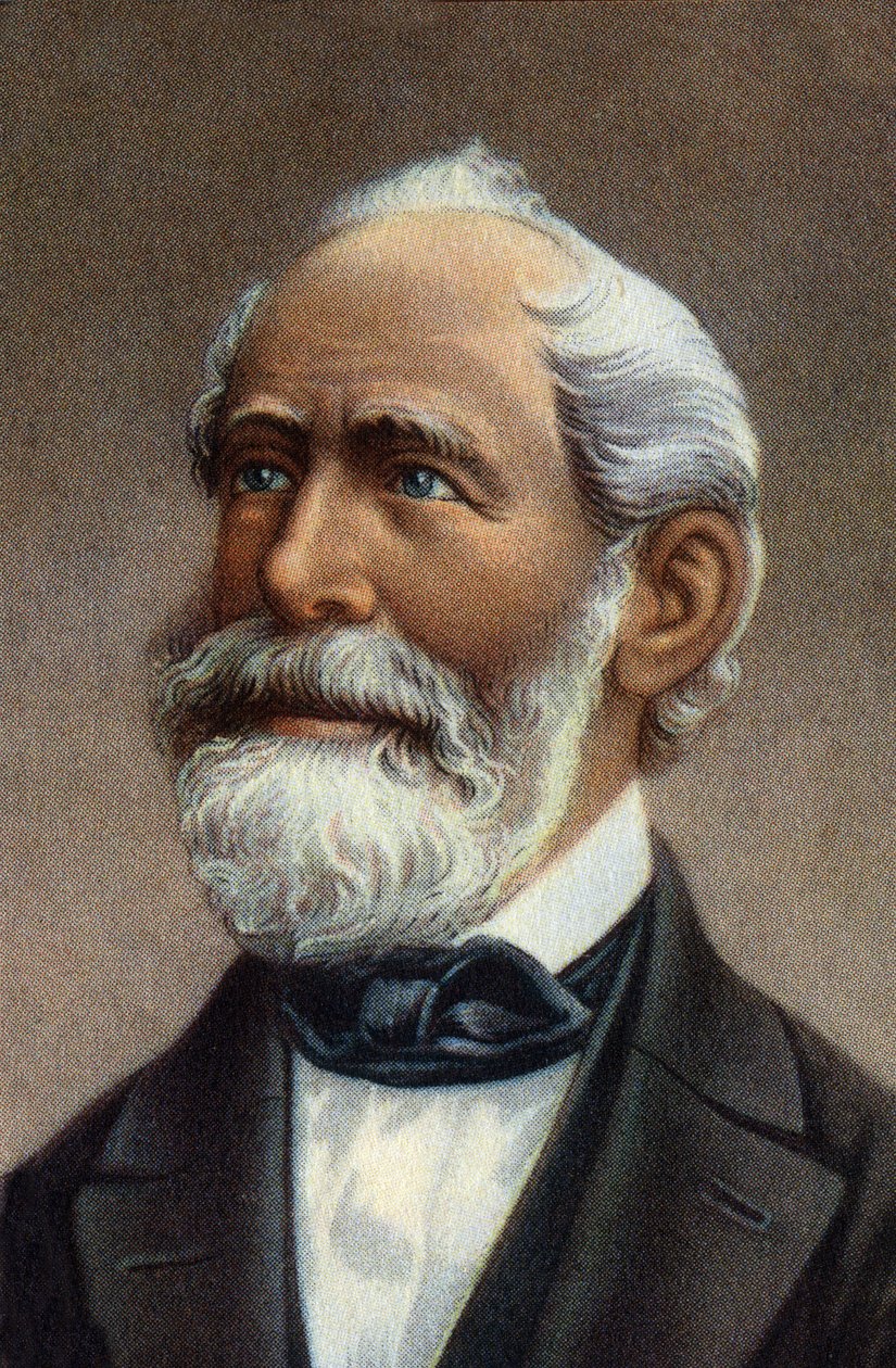 Saksalaisen tiedemiehen Carl Zeissin muotokuva tekijältä Unknown Artist