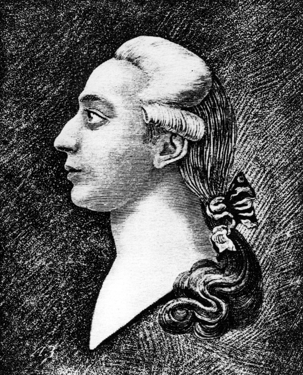 Casanovan muotokuva. 1800-luvun kaiverrus. tekijältä Unknown artist
