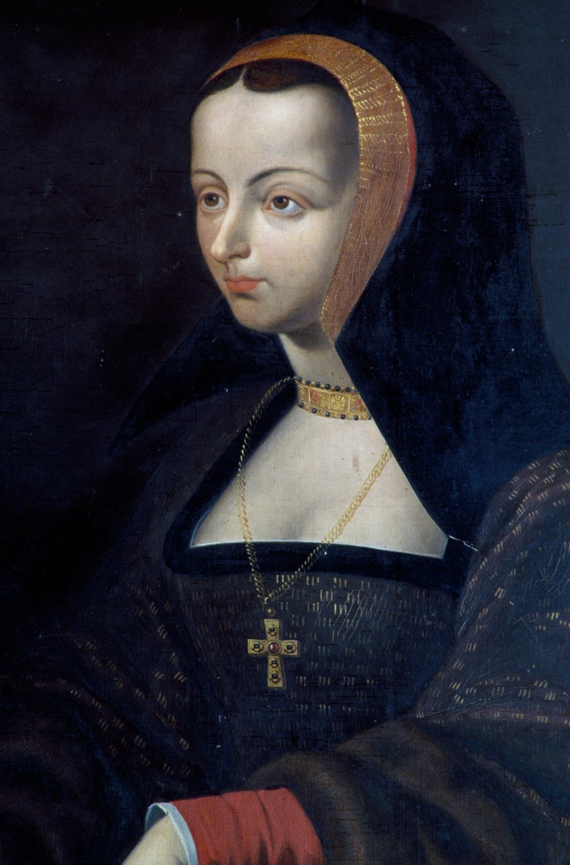 Ranskalaisen Catherine Borbonen muotokuva (maalaus) tekijältä Unknown artist