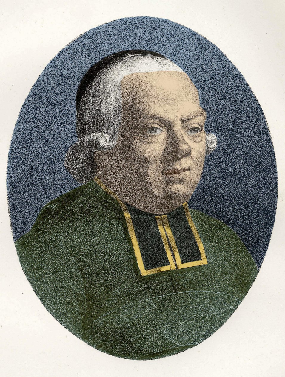 Muotokuva Charlesista, Epeen luostarista (1712 - 1789) ranskalaisesta pedagogista. tekijältä Unknown artist