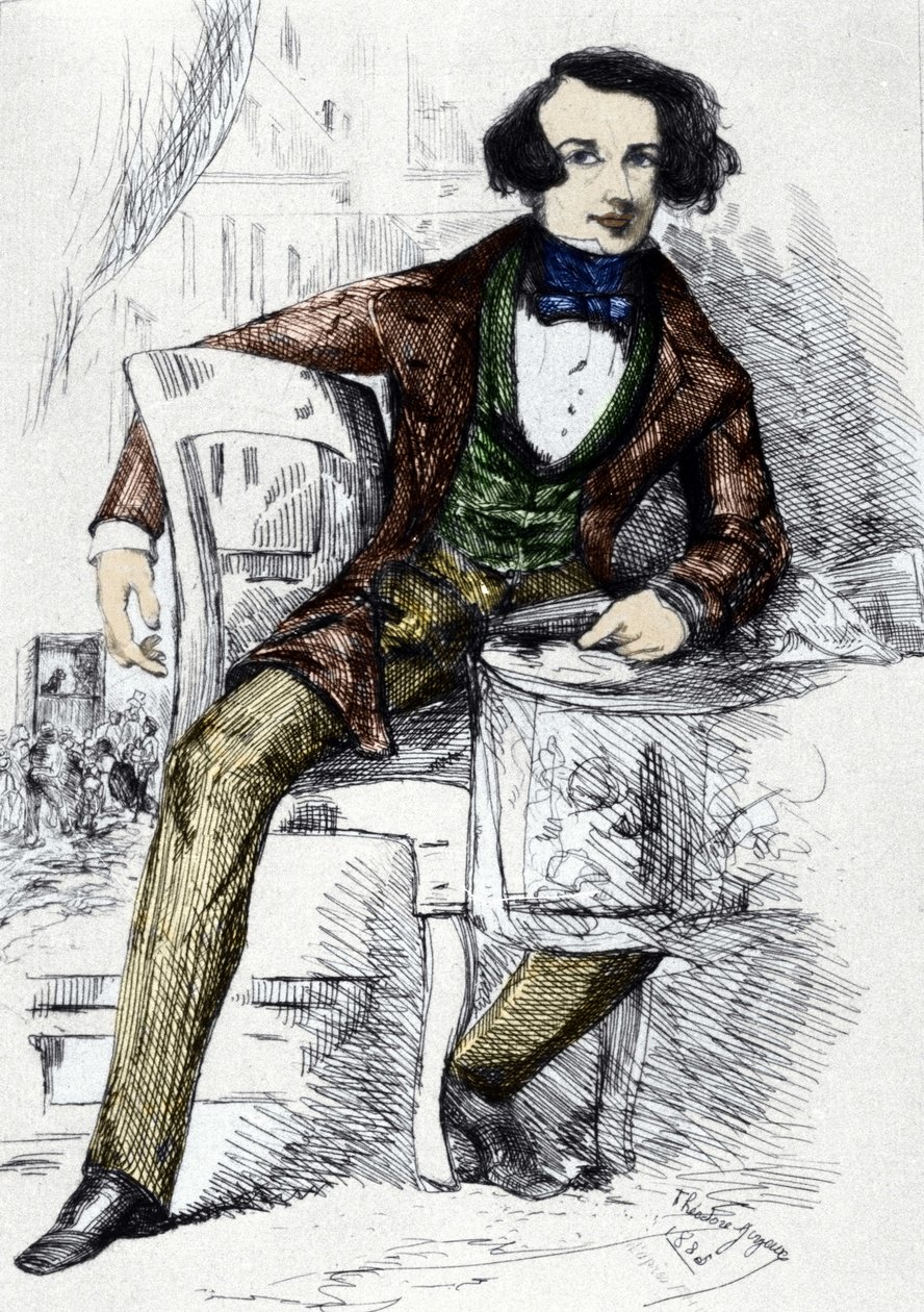 Charles Dickensin (1812-1870), englantilaisen kirjailijan muotokuva. tekijältä Unknown artist