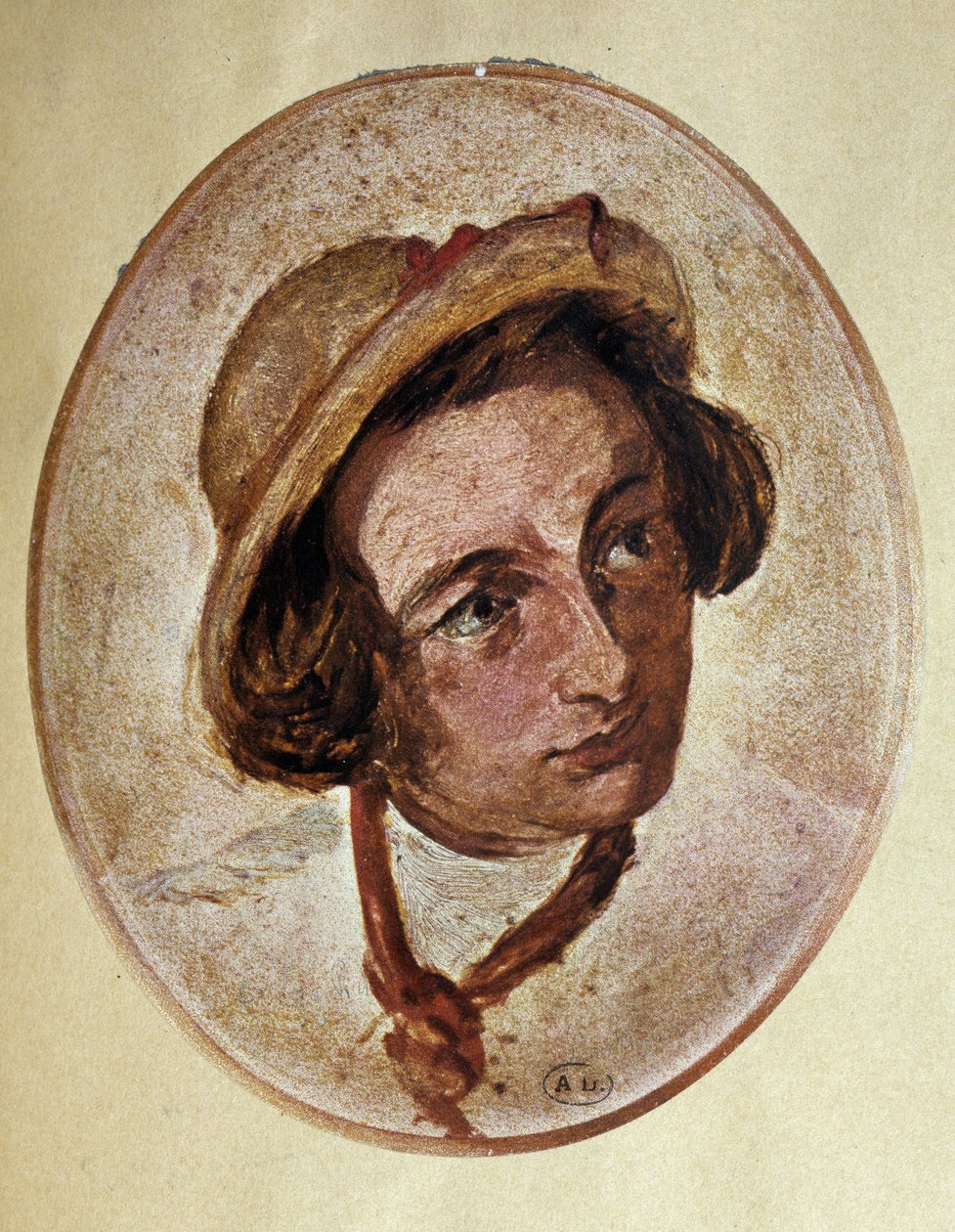 Charles Dickens Youngin muotokuva, v.1840 tekijältä Unknown artist