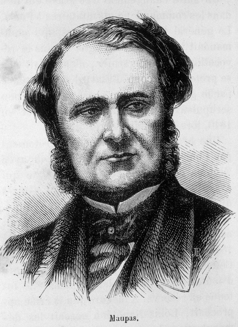 Charles Emile de Maupasin muotokuva, 8. joulukuuta tekijältä Unknown artist