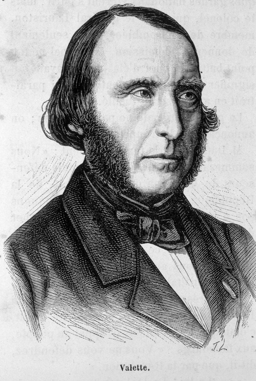 Vallettan Charles Guillaume Sourdillen (1792, -1852), ranskalaisen kirjailijan muotokuva tekijältä Unknown artist