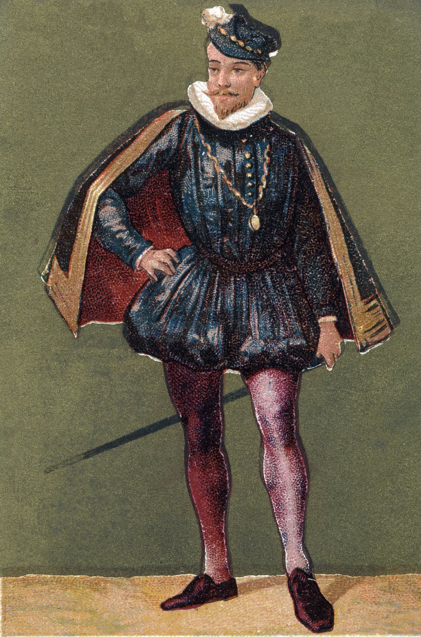 Kaarle IX:n (1550-1574), Ranskan kuninkaan muotokuva. tekijältä Unknown artist
