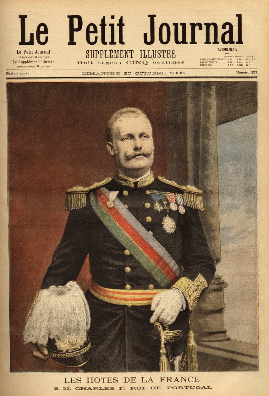 Kaarle I:n muotokuva (Charles Ferdinand of Bragance tekijältä Unknown artist