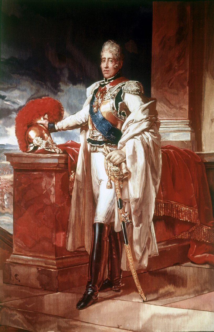 Kaarle X:n (1757 - 1836), Ranskan kuninkaan 1824 - 1830 muotokuva. Maalaus. Capodimonten museo, Napoli. tekijältä Unknown artist