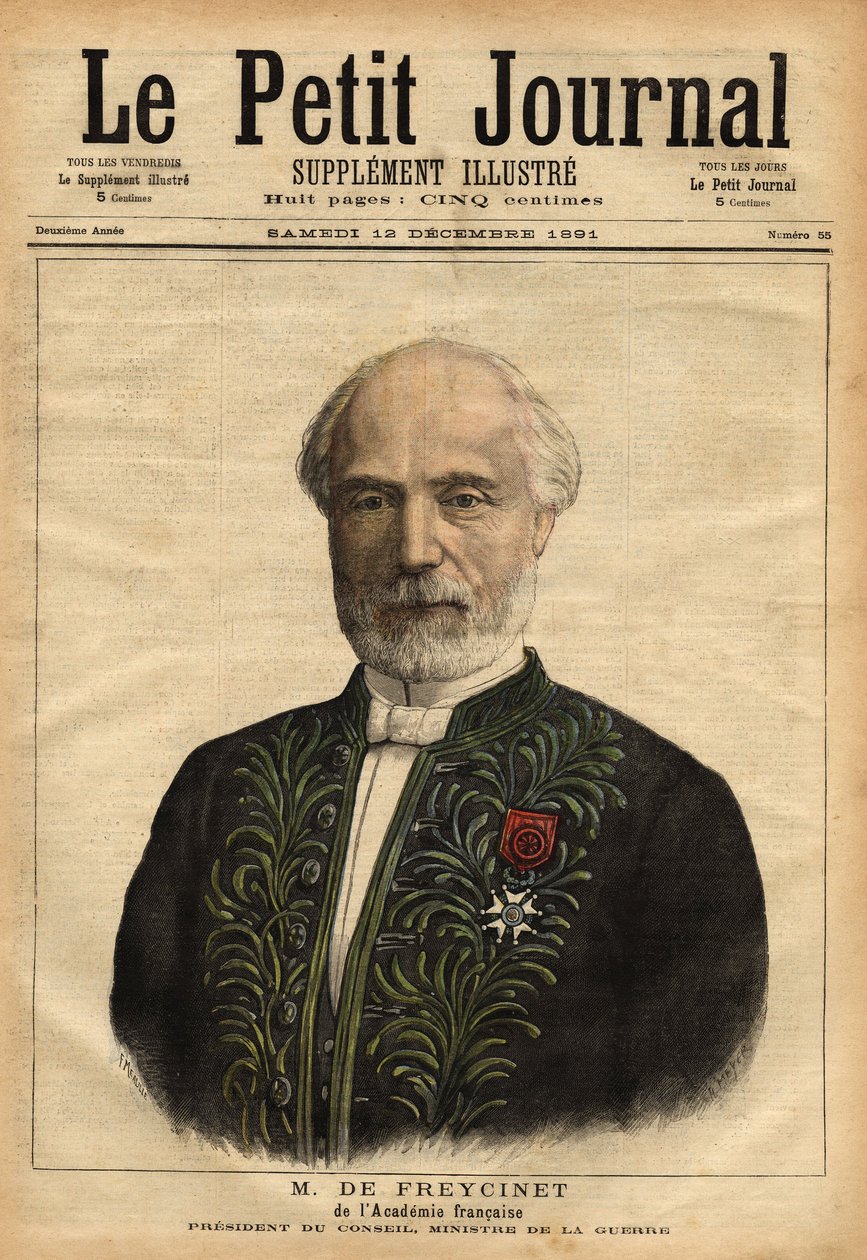 Muotokuva Charles de Freycinet