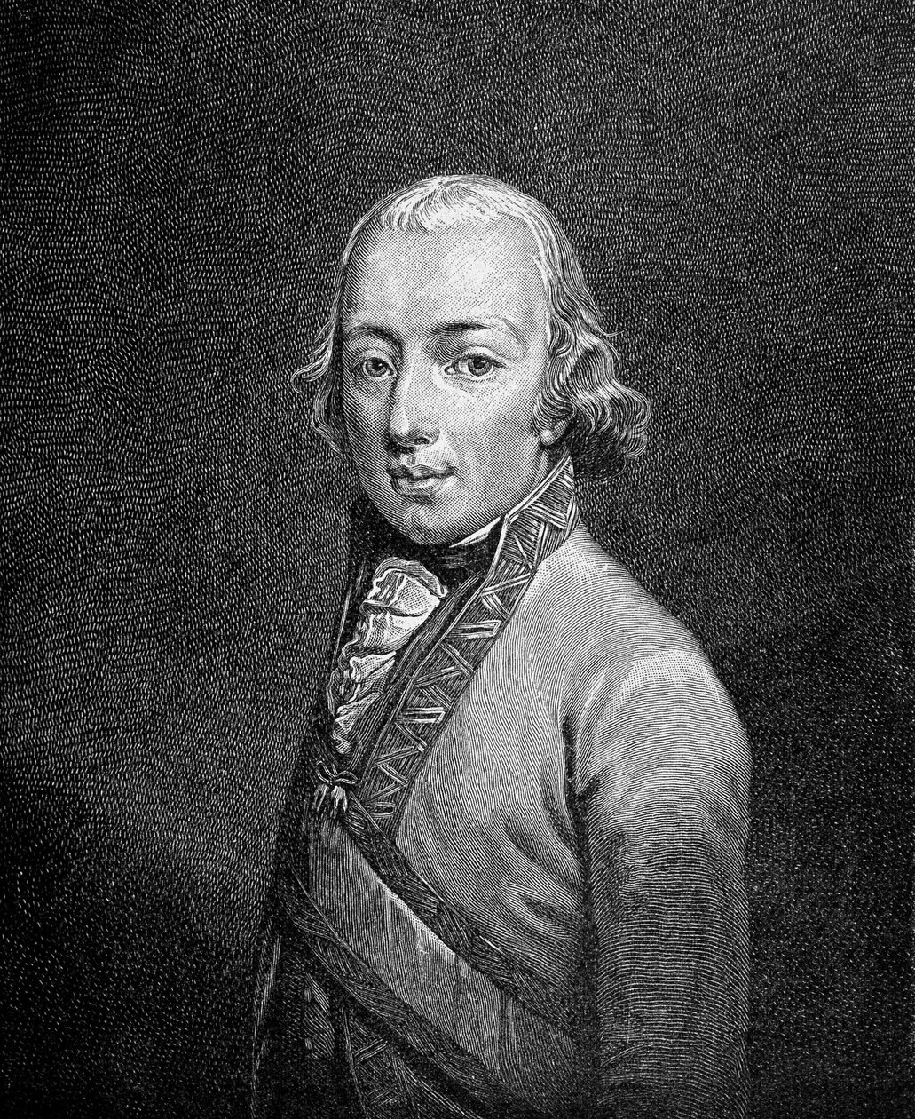 Kaarlen Habsburgin, arkkiherttua Kaarlen (1771-1847), itävaltalaisen kenraalin muotokuva. tekijältä Unknown artist