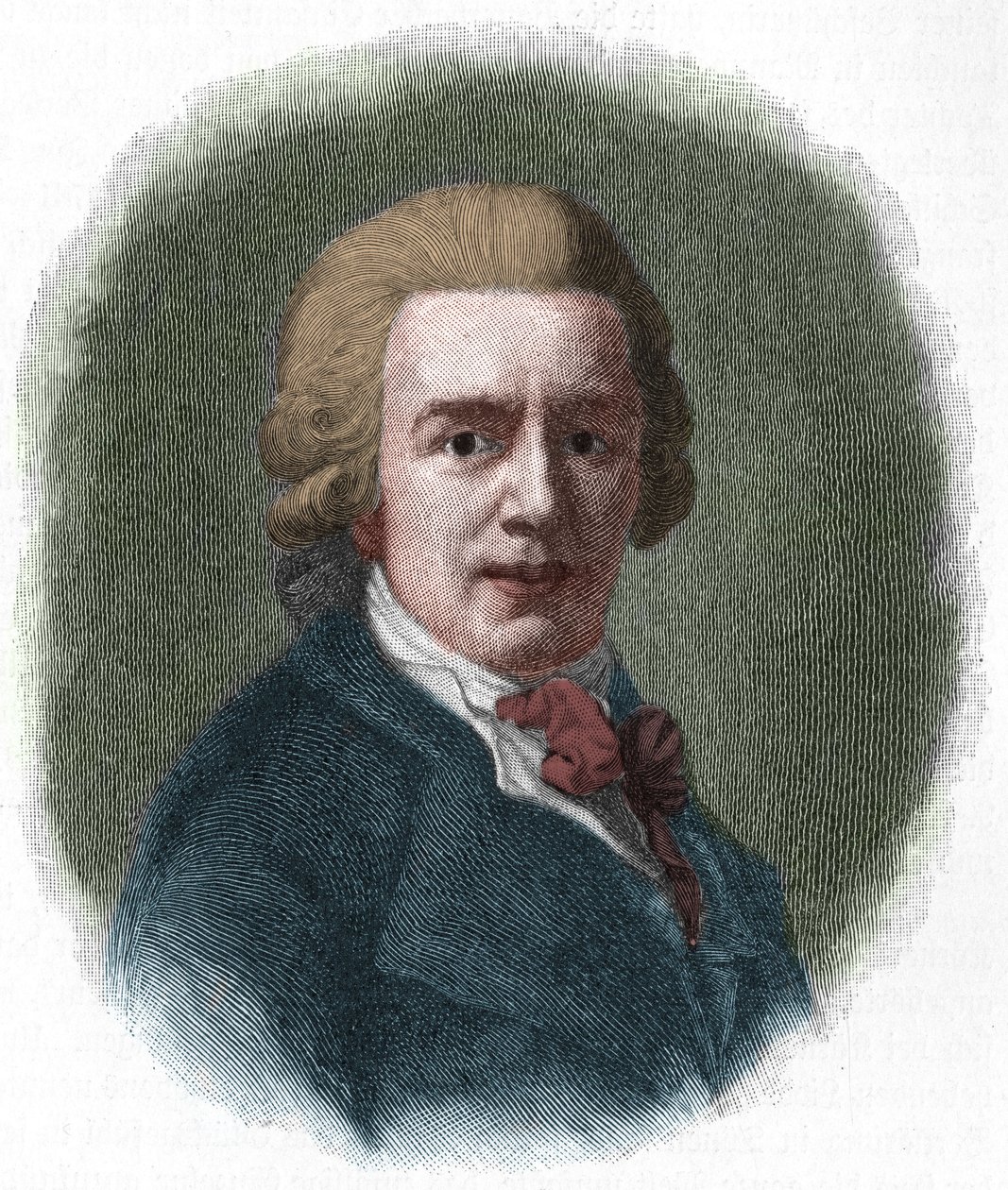 Christian Gottfried Kornerin (1756-1831) muotokuva saksalainen juristi, Friedrich Schillerin ystävä. tekijältä Unknown artist