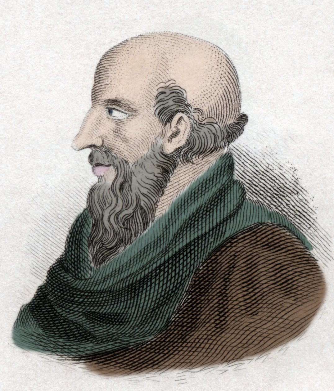 Muotokuva stoalaisen filosofin Chrysippe de Solesista (280-206 eKr.) tekijältä Unknown artist