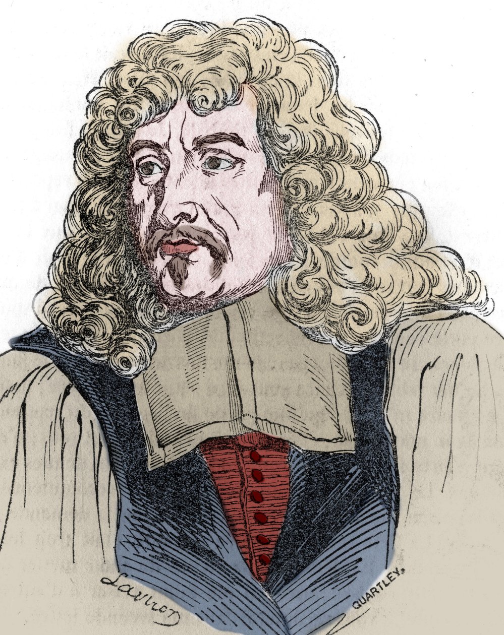 Claude Ballinin (1615-1678) muotokuva Ludvig XIV:n hallituskauden kultapäästä. tekijältä Unknown artist