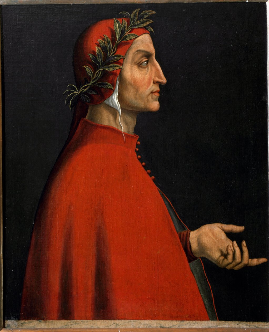 Dante Alighierin muotokuva (maalaus) tekijältä Unknown artist