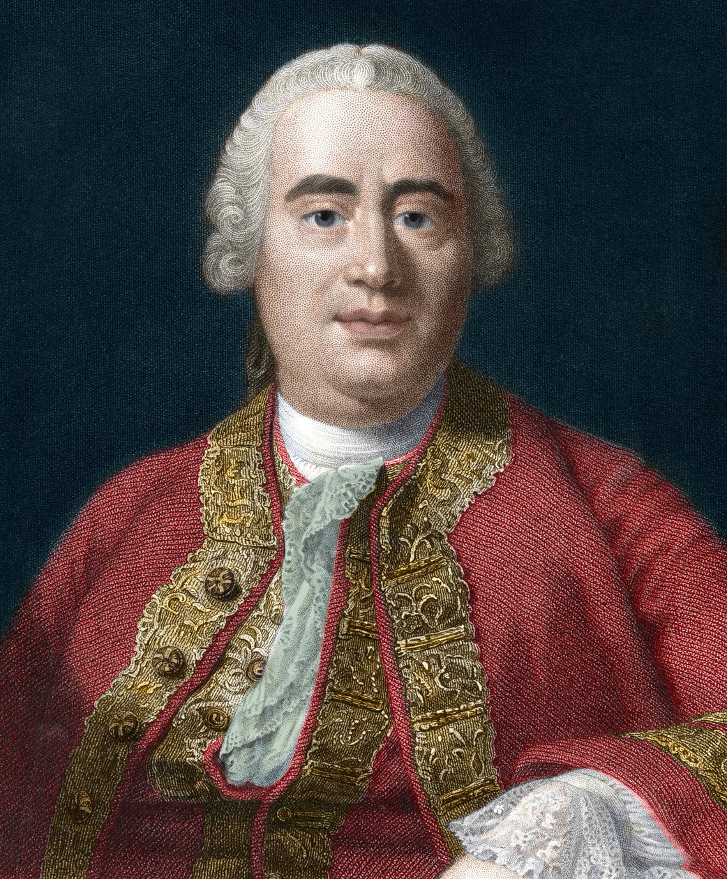 David Humen muotokuva, skotlantilainen filosofi (1711-1776) - David Hume (1771-1776) skotlantilainen filosofi ja historioitsija tekijältä Unknown artist