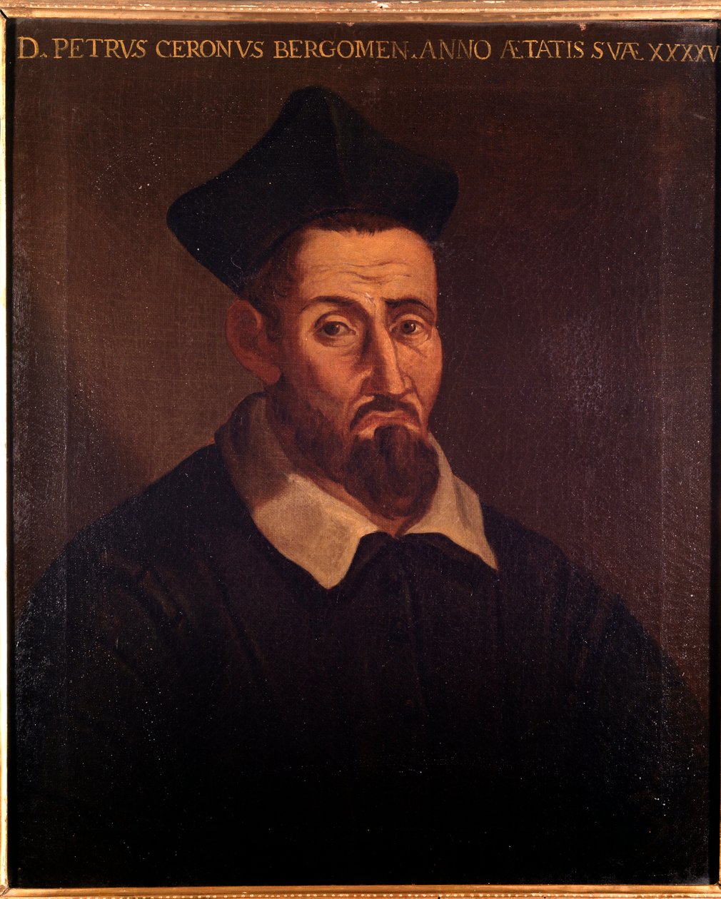 Domenico Pietro Ceronin muotokuva, italialainen musiikkiteoreetikko, laulaja ja pappi (maalaus tekijältä Unknown artist