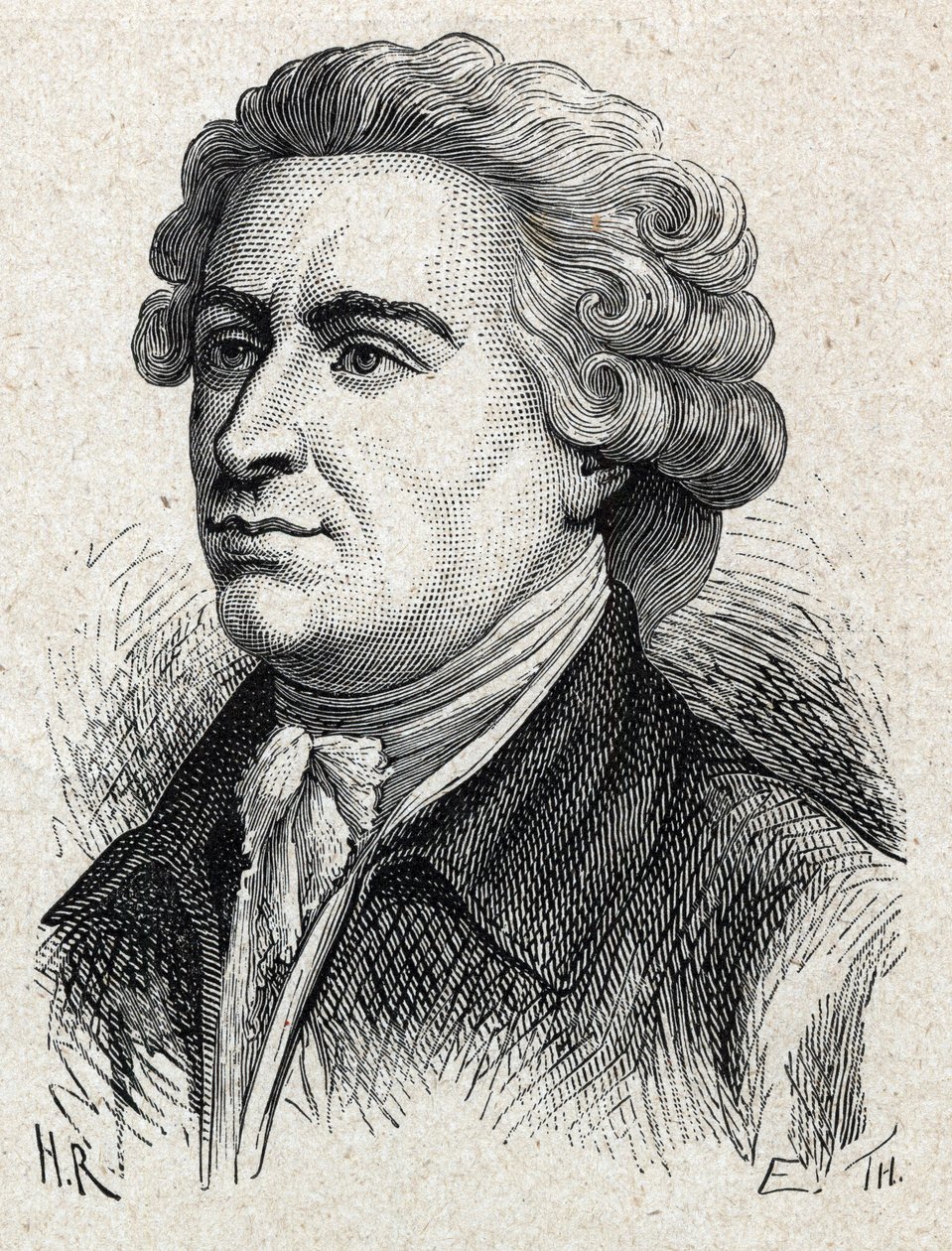 Edmund Burken (1729-1797), irlantilaisen poliitikon ja filosofin muotokuva. tekijältä Unknown artist