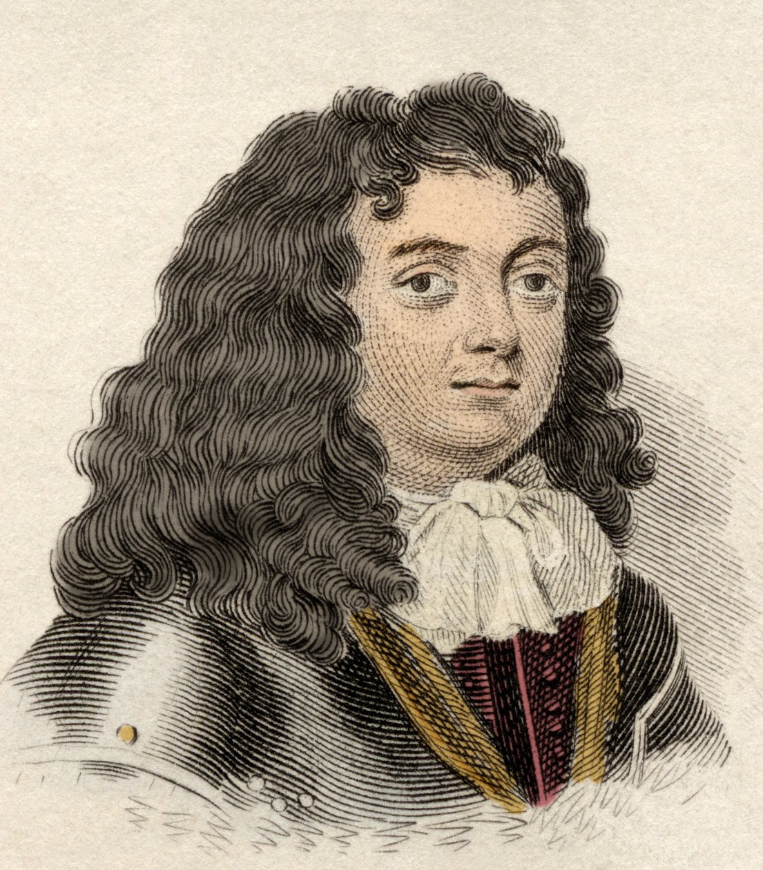 Muotokuva Edward Montagusta (1. Earl of Sandwich) (Edward Montagu). tekijältä Unknown artist