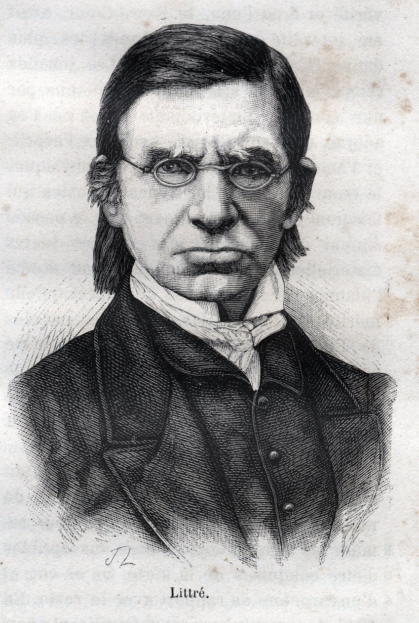 Muotokuva Emile Littréstä (1801 - 1881) tekijältä Unknown artist