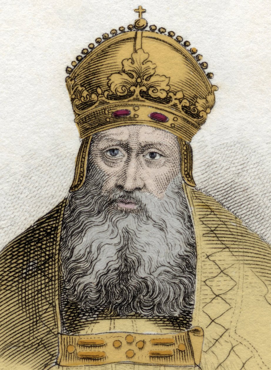 Muotokuva keisari Rodolf Habsburgista (1218-1291), Saksan Rooman keisari (Rudolf I Saksasta) tekijältä Unknown artist