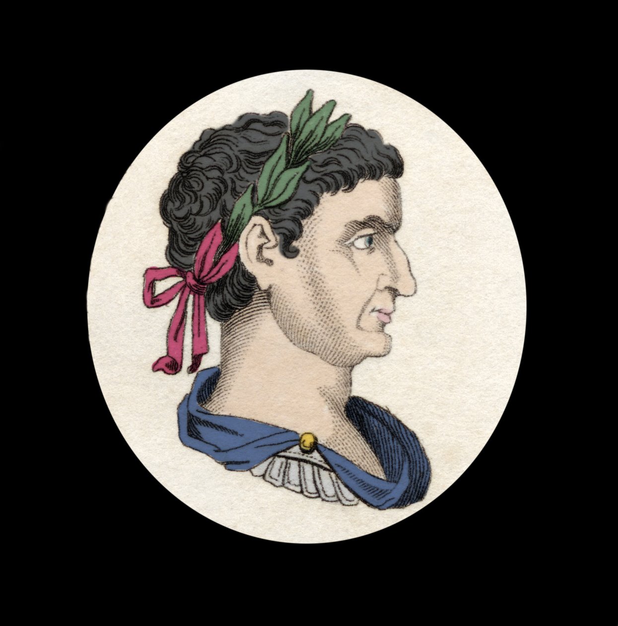 Keisari Trajanuksen (Marcus Ulpius Traianus) (98-117 jKr.) muotokuva. tekijältä Unknown artist