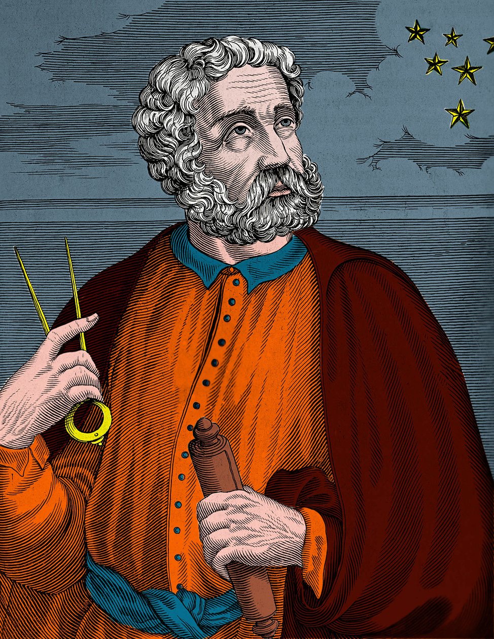 Fernand de Magellanin muotokuva (V. 1480 - 1521) tekijältä Unknown artist