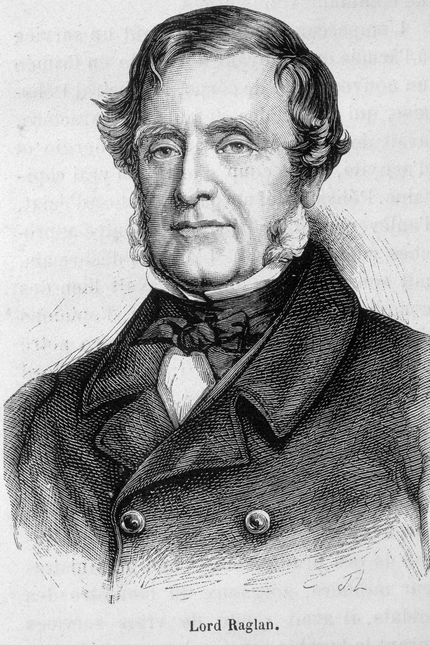 Fitz Roy James Henry Somersetin muotokuva, ensimmäinen paroni Raglan (Lord Raglan tekijältä Unknown artist
