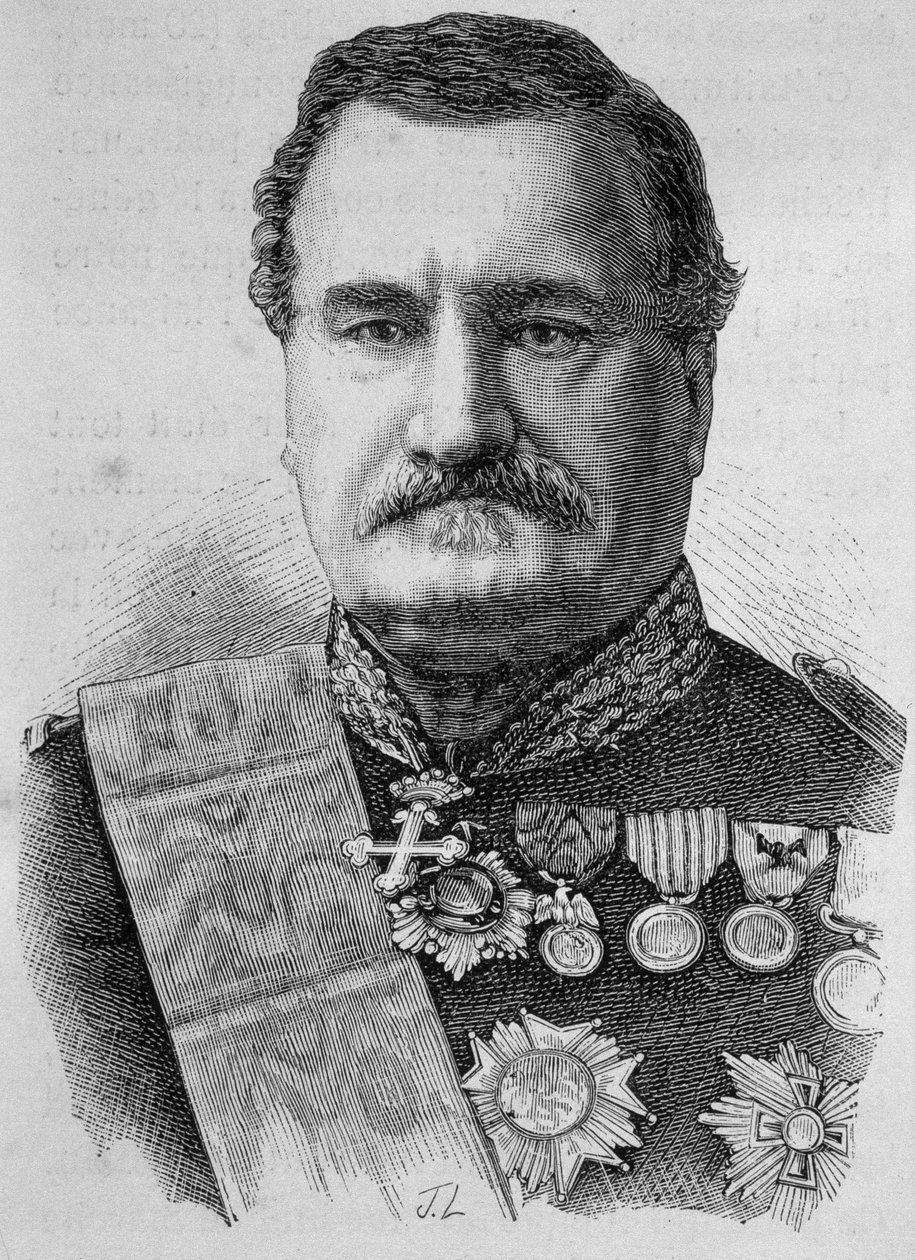 Foreyn muotokuva, Ranskan marsalkka (1804 - 1872) tekijältä Unknown artist