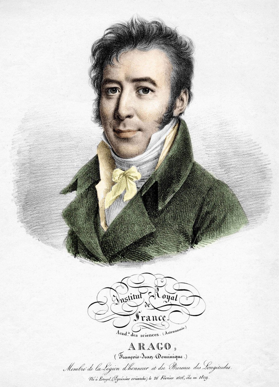 Francois Aragon muotokuva. (1786-1853) tekijältä Unknown artist