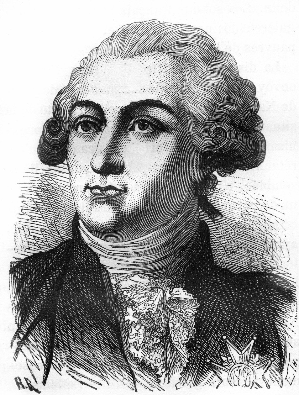 François Claude Amourin, markiisi de Bouillén (1739-1800), ranskalaisen kenraalin muotokuva. tekijältä Unknown artist