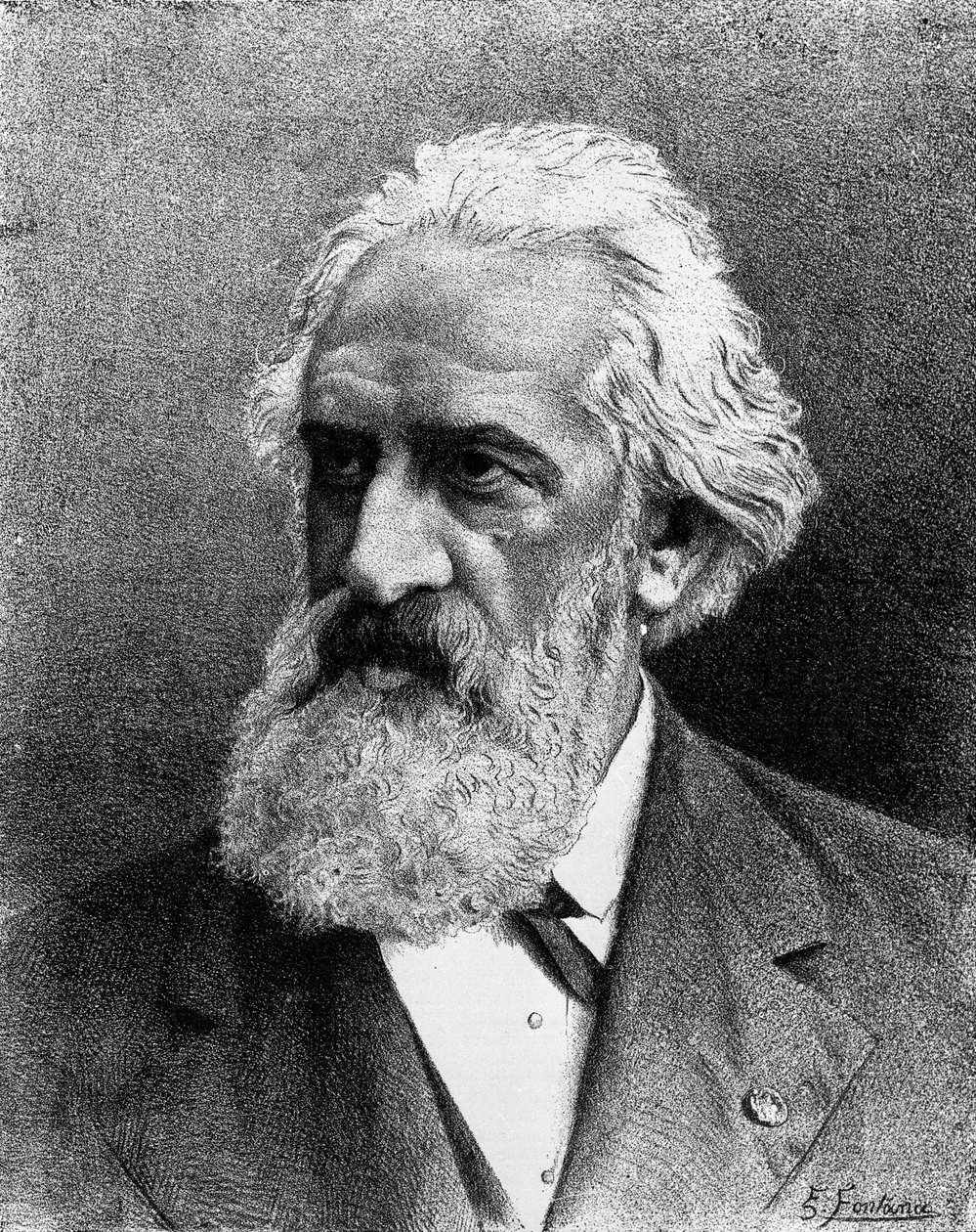 Friedrich von Flotowin (1812-1883) muotokuva saksalaisesta säveltäjästä. tekijältä Unknown artist