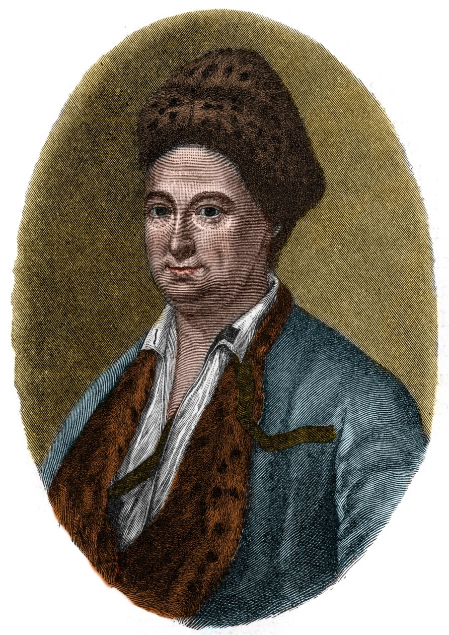 Friedrich von Hagedornin muotokuva tekijältä Unknown artist