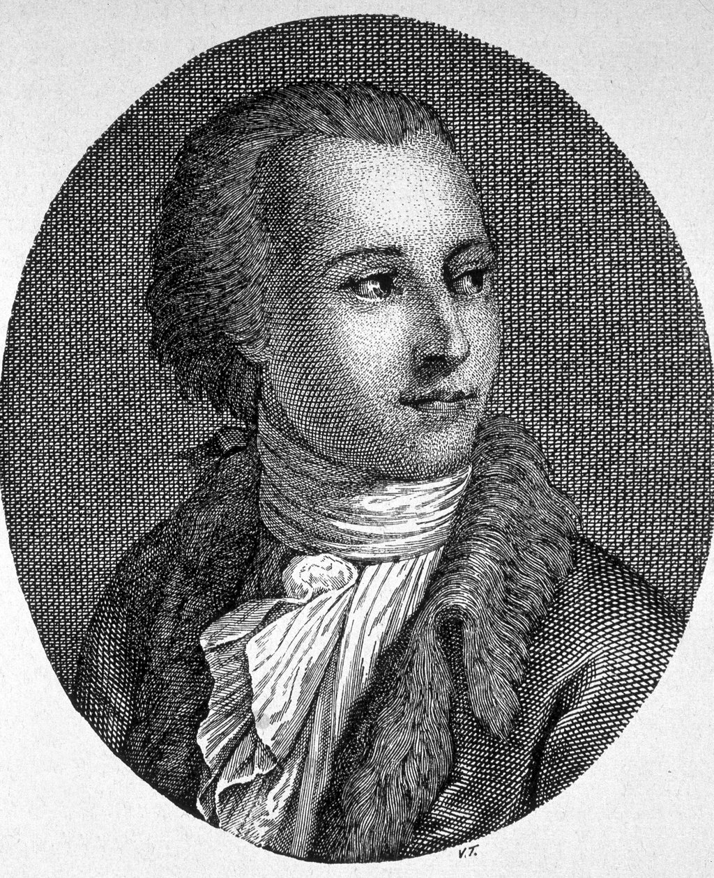 Muotokuva Gaetano Filangierista (1752 - 1788), italialainen filosofi ja lakimies tekijältä Unknown artist