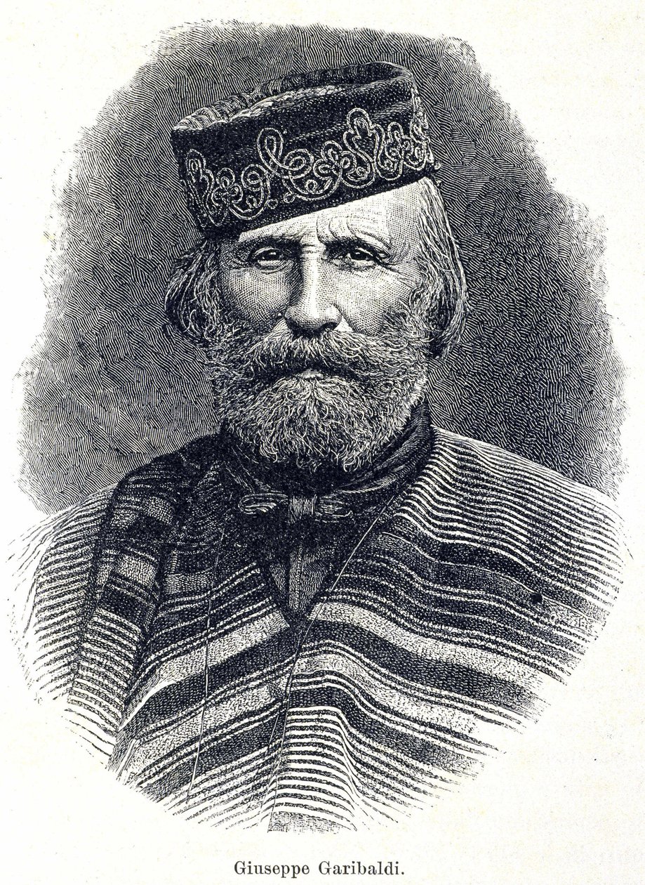 Muotokuva Garibaldista (1807 - 1882) tekijältä Unknown artist