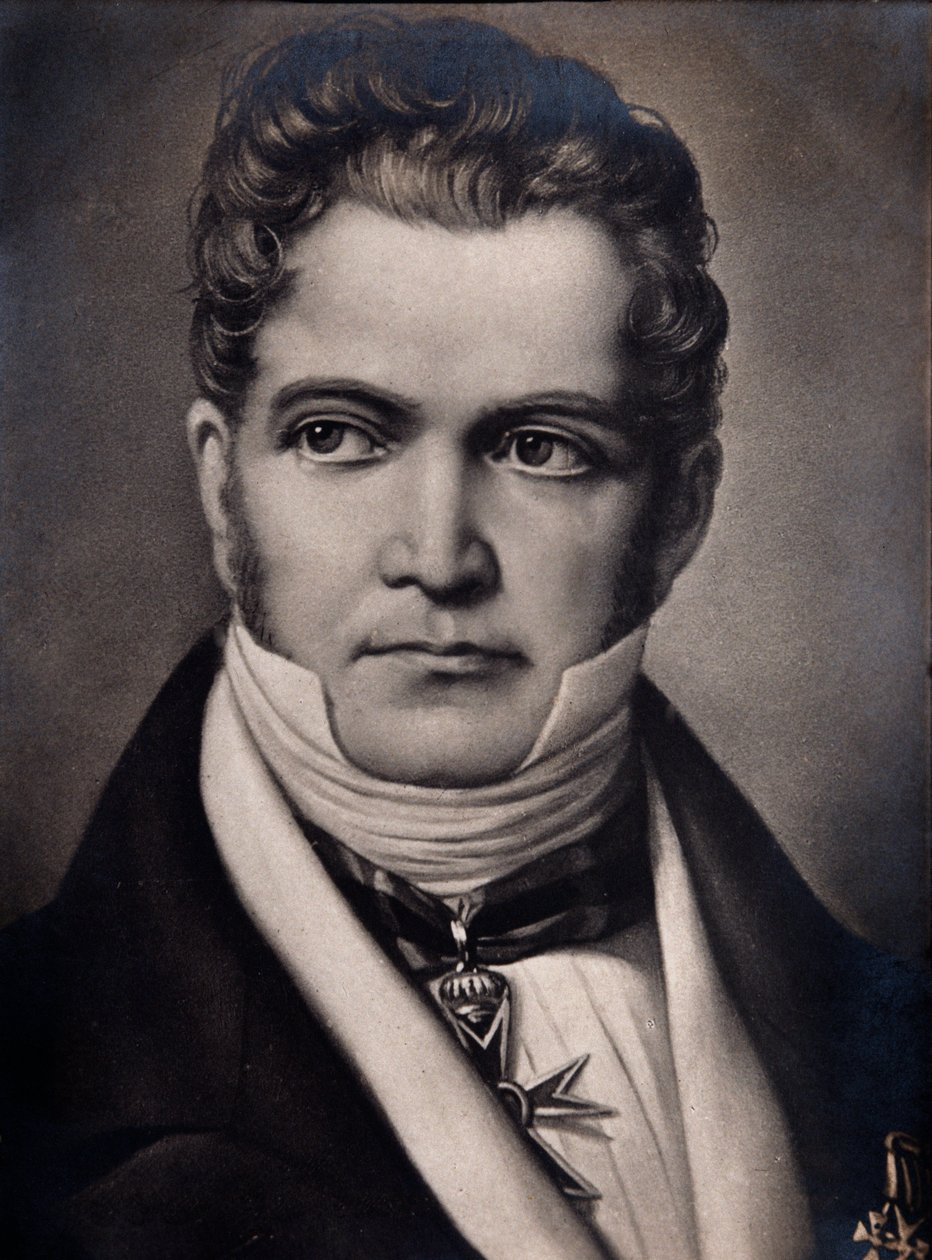 Gaspare Spontinin muotokuva (kaiverrus) tekijältä Unknown artist
