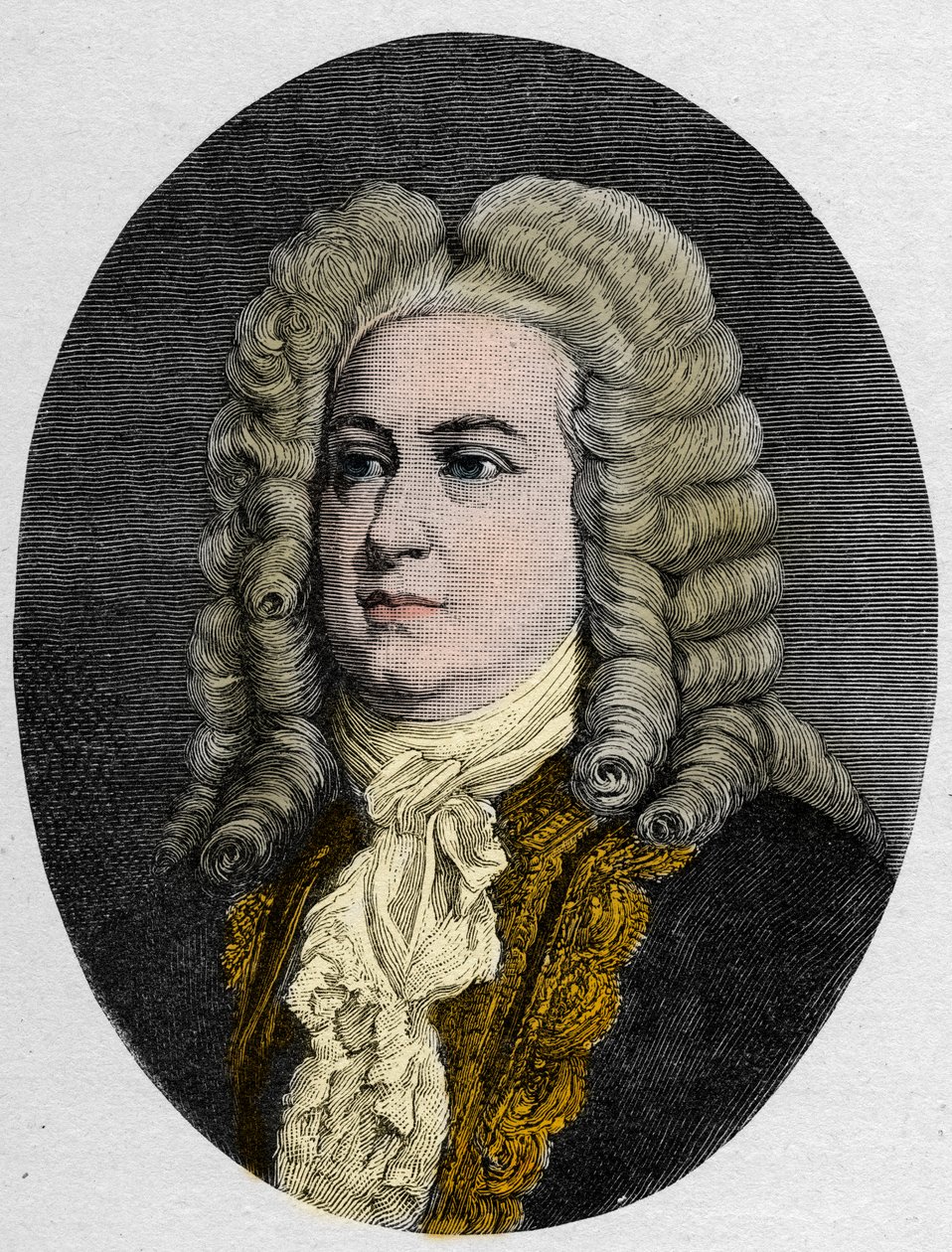 George Frederick Händelin muotokuva (Georg Friedrich Handel tekijältä Unknown artist